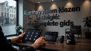 Professional header image for list-based article: Alarmsysteem kiezen in België: de complete gids