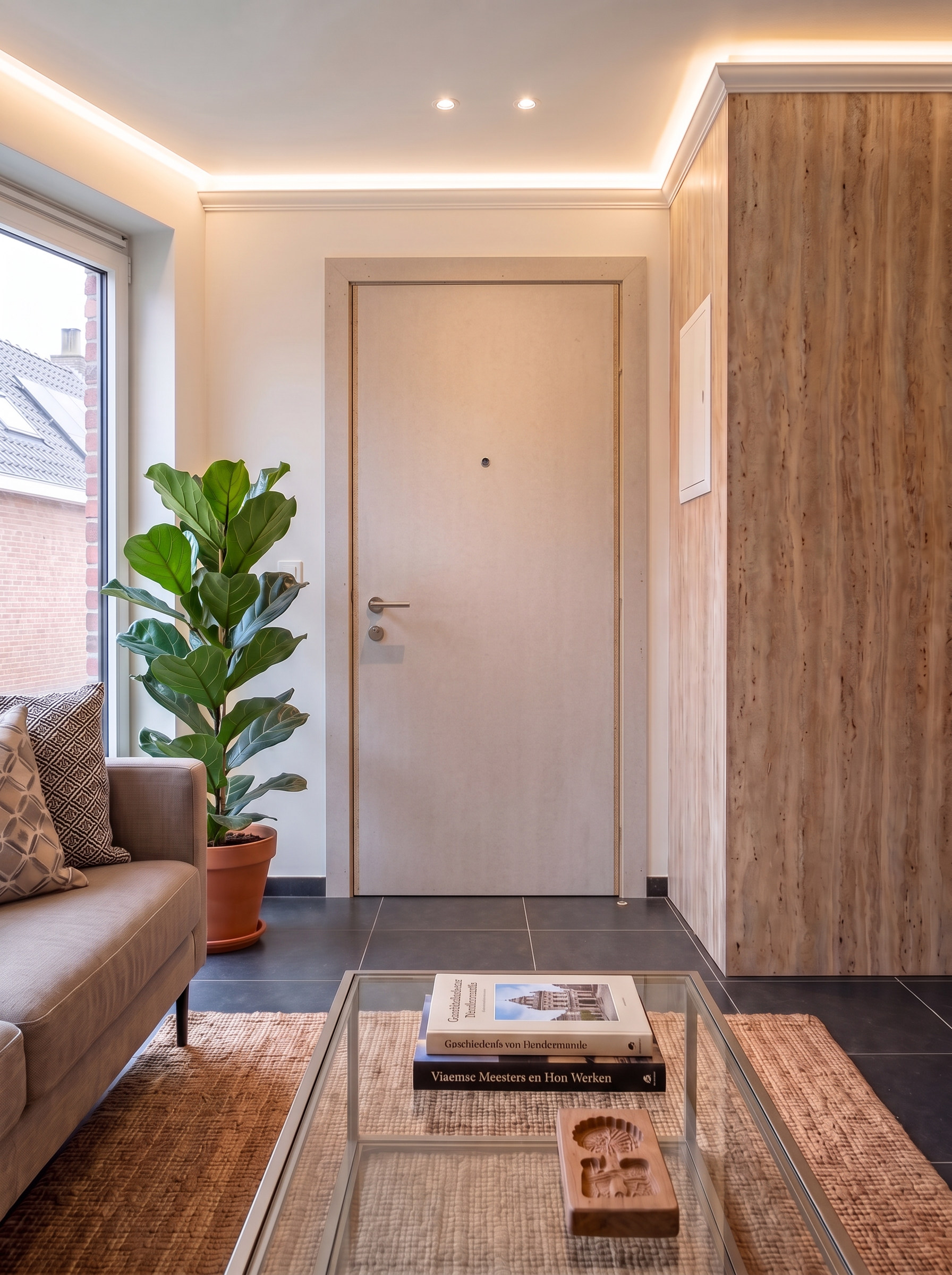 Veiligheidsdeuren 8 MDF afwerking - zelf te schilderen in de gewenste kleur