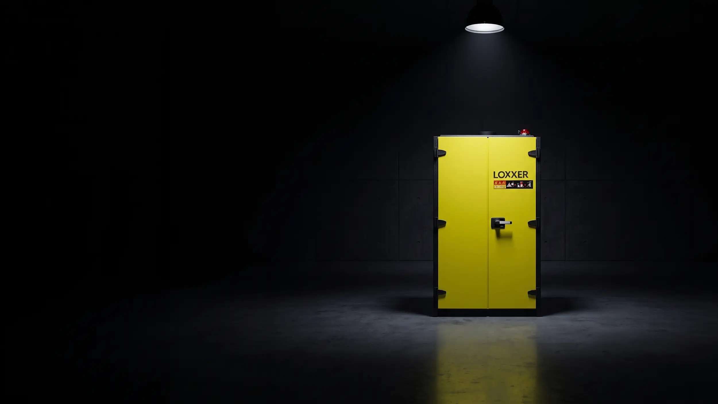 Lithium-ion batterijopslag 1 Gecertificeerde lithium-ion batterijkast voor het veilig laden en opslaan van batterijen
